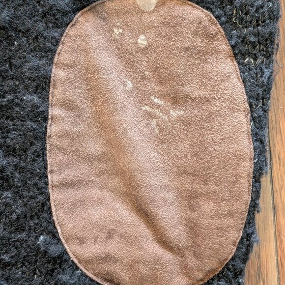 Polo Ralph Lauren Vintage Wool Linen Silk Fair Isle Elbow Patch Sweater - Size L - Picture 4 of 6